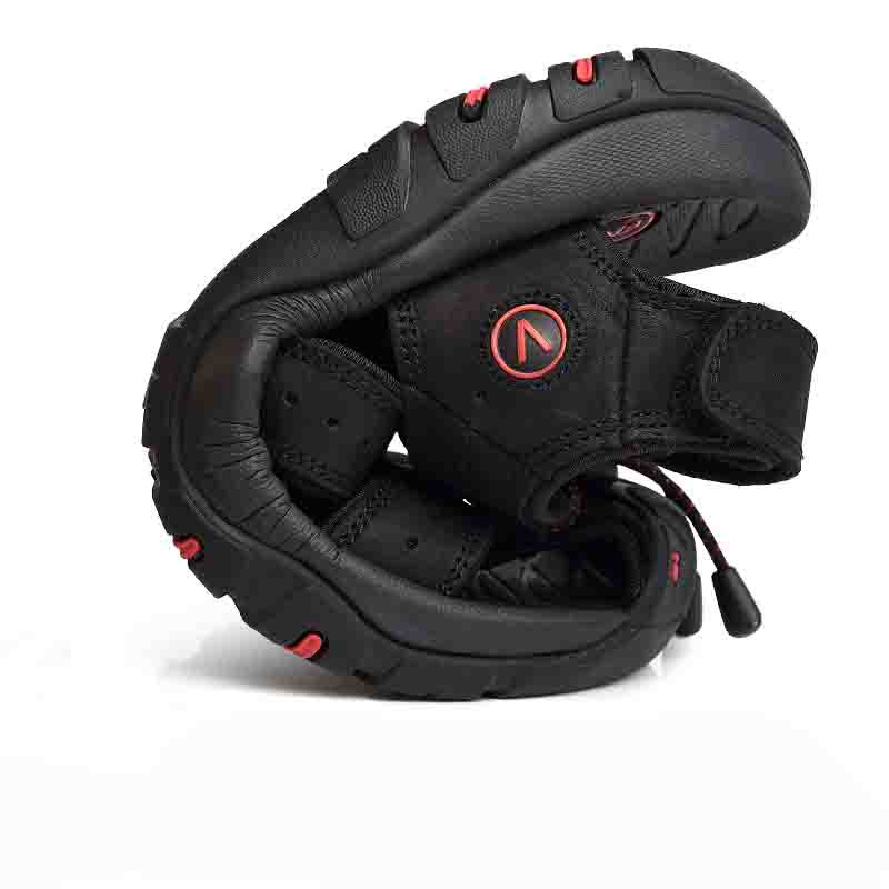 Klasične muške sandale Ljetne sandale od prave kože Prozračne muške kožne cipele Luksuzne sandale Meke vanjske muške rimske sandale