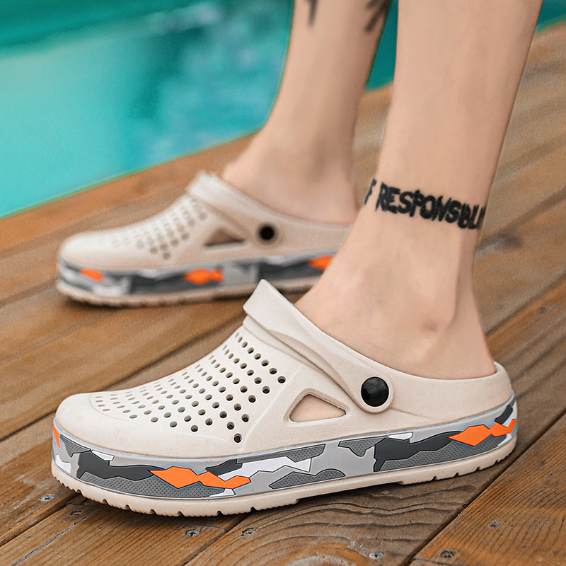 Nove muške sandale Muške klompe Camo Ljetne papuče za plažu Muške vanjske ležerne muške sandale Cipele za vodu Muške velike veličine