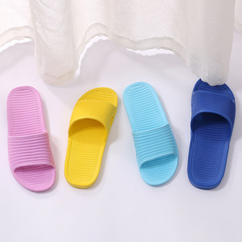 Леки меки подметки EVA чехли за жени Летни домашни вътрешни противоплъзгащи мъжки домашни интернет червени сандали за двойка