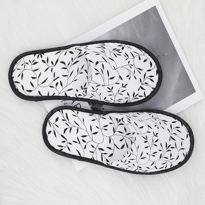 Jednokratne papuče Muške hotelske putne papuče od koraljnog flisa Jesen Zima Kućne papuče Ženske Beauty Club Perive cipele 1 par