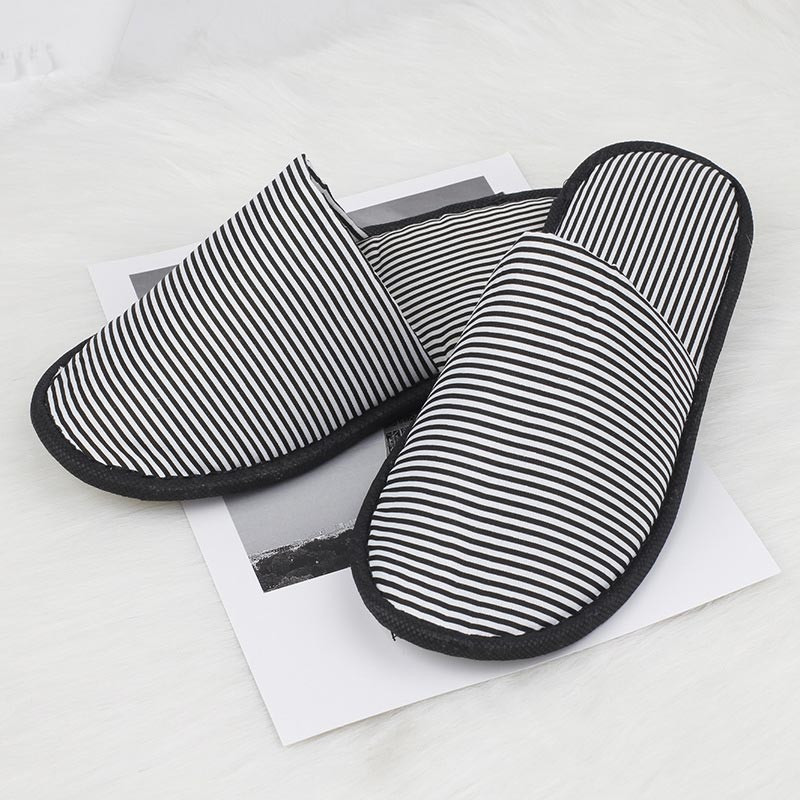 Jednokratne papuče Muške hotelske putne papuče od koraljnog flisa Jesen Zima Kućne papuče Ženske Beauty Club Perive cipele 1 par