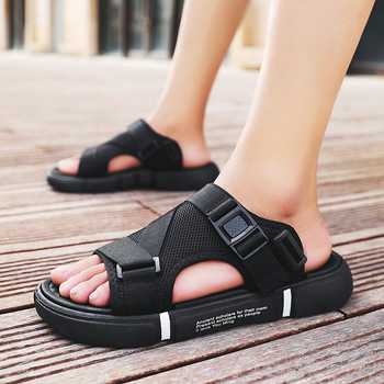 Външни дишащи удобни отворени обувки голям размер Ежедневни мъжки сандали Летни обувки Сандали Мъжки PVC сандалии NANLX4