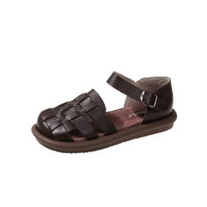 Modne ravne sandale Retro nostalgične jednostavne ženske cipele Zdrave prozračne jednostavne sve Sandale Ljetne ženske sandale