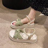 Sandale de vară de damă cu platformă 2023 Pantofi de damă la modă confortabile ocazional Sandale de damă la modă de toate se potrivesc Pantofi de femei