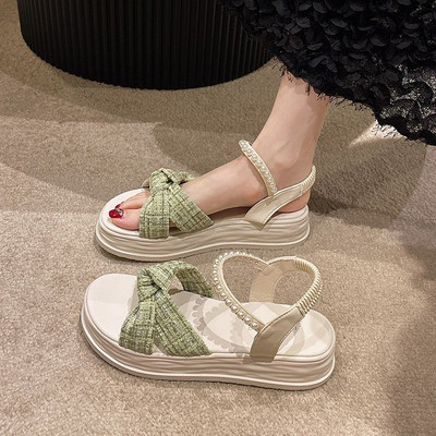 Sandale de vară de damă cu platformă 2023 Pantofi de damă la modă confortabile ocazional Sandale de damă la modă de toate se potrivesc Pantofi de femei
