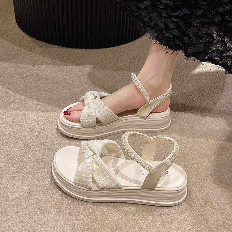 Sandale de vară de damă cu platformă 2023 Pantofi de damă la modă confortabile ocazional Sandale de damă la modă de toate se potrivesc Pantofi de femei