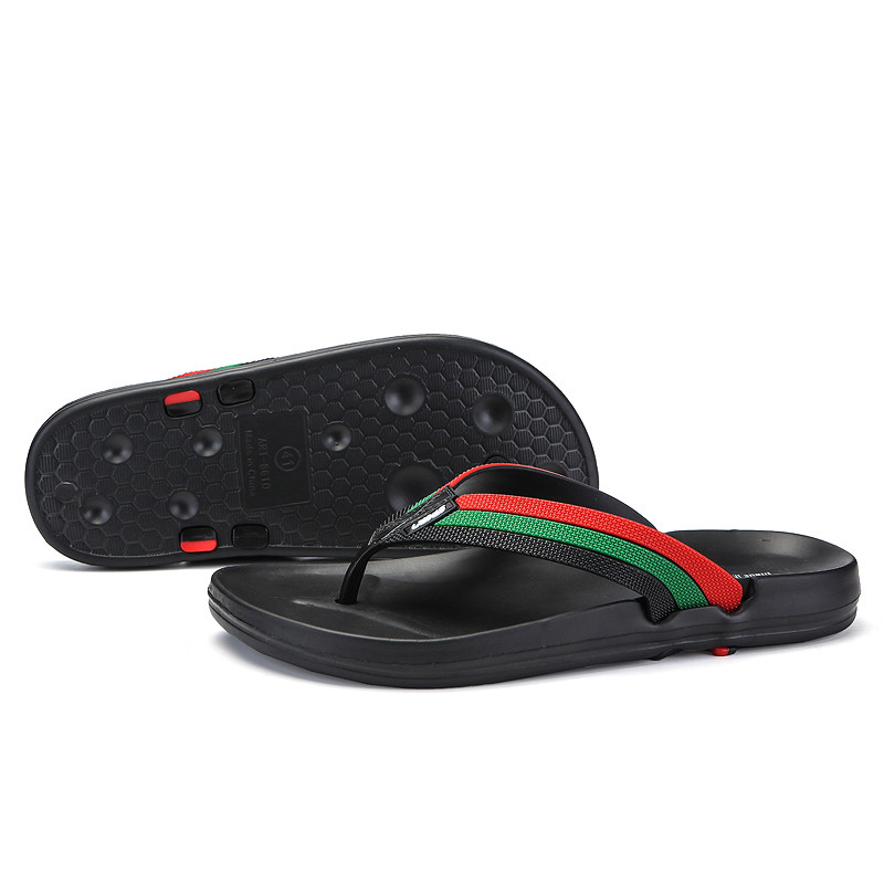 Ljetne muške papuče 2023. Nova moda Ležerne prozračne papuče Svestrane ultra lagane muške papuče u obliku riblje kosti otporne na habanje