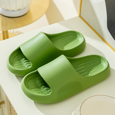 Didelis dydis 36-51 Vyriški Šlepetės Moteriškos Minkštos EVA storos padas Slidės Vasaros paplūdimio sandalai Poros Šlepetės Naminiai Neslystantys vonios batai