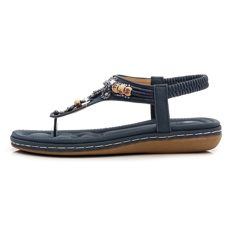 Ljetne ženske sandale 2022. Ravne cipele za slobodno vrijeme Sandalije s perlama Seksi japanke Ženske cipele 2022. Chaussure Femme
