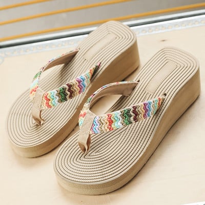 Nove ljetne ženske japanke 2023. Dnevna moda Jednostavne papuče Lagane prozračne svestrane klizne sandale