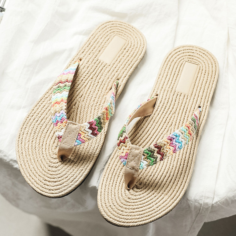 Nove ljetne ženske japanke 2023. Dnevna moda Jednostavne papuče Lagane prozračne svestrane klizne sandale