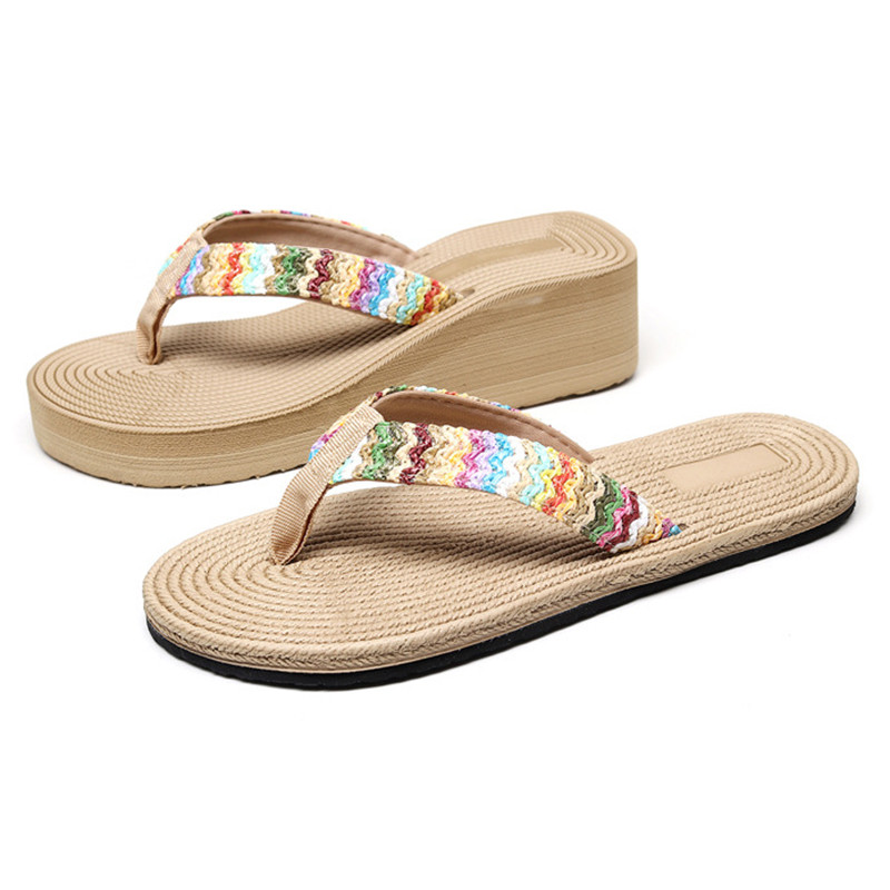 Nove ljetne ženske japanke 2023. Dnevna moda Jednostavne papuče Lagane prozračne svestrane klizne sandale