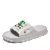 DR.EAGLE Férfi Slides Beach Nyári Szandálok Kényelmes kültéri Férfi Papucsok Csúszásgátló Fürdőszoba Csapok Divatos Férfi Cipők