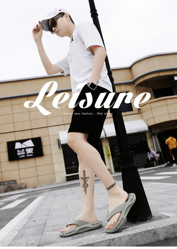 Muške japanke Moda Ljeto 2023. Muške sandale Vanjske mekane ljetne papuče Debele sandale za plažu Unutrašnje neklizajuće muške papuče