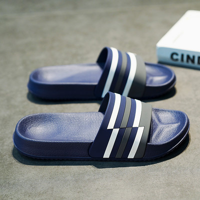 Ljetne muške papuče Meke udobne kućne tobogane Kupaonske papuče Cipele za slobodno vrijeme Vanjske klompe Sandale za plažu Japanke 45