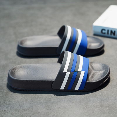 Ljetne muške papuče Meke udobne kućne tobogane Kupaonske papuče Cipele za slobodno vrijeme Vanjske klompe Sandale za plažu Japanke 45