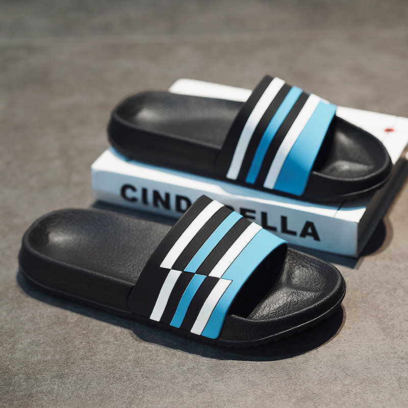 Ljetne muške papuče Meke udobne kućne tobogane Kupaonske papuče Cipele za slobodno vrijeme Vanjske klompe Sandale za plažu Japanke 45