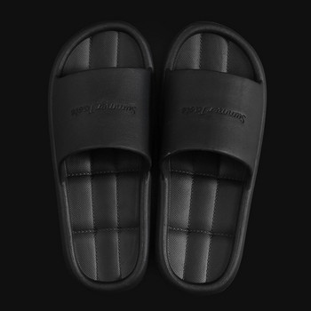 Мъжки вътрешни домашни чехли Летни леки меки удобни неплъзгащи се джапанки Пързалки за баня Двойка Семейни плоски обувки Хотелски сандали