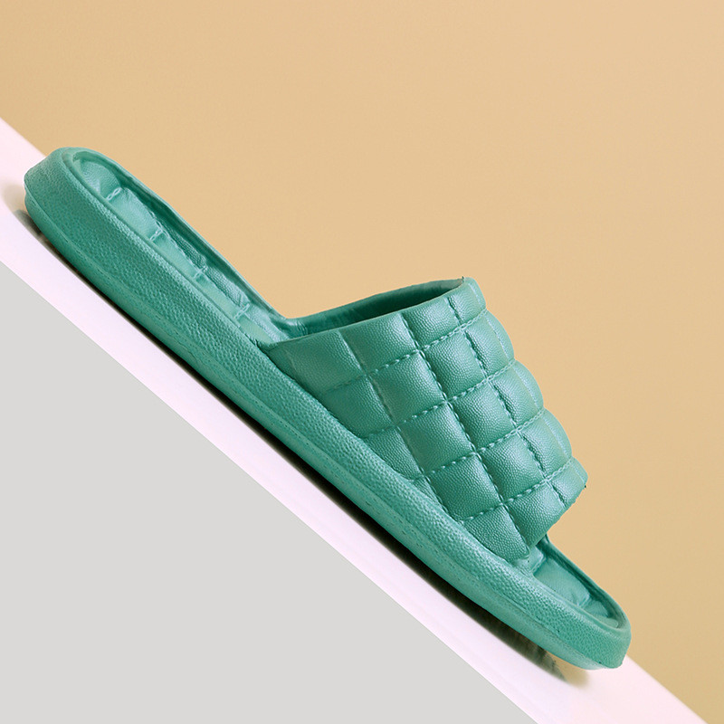 Vīriešu iekštelpu mājas čības Vasaras gaišas Mīkstas Ērtas Neslīdošas Flip Flops Vannas slidkalniņi Pāris Ģimenes Plakanie Kurpes Viesnīcu sandales