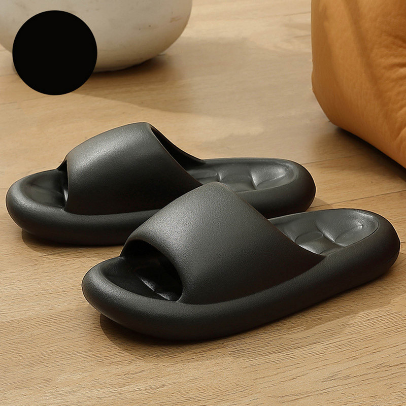 2023 Vasaros neslystančios šlepetės Vyriškos kietos vasarinės šlepetės storais padais plokščiapadžiais minkštais padais neslystančios šlepetės Тапочки