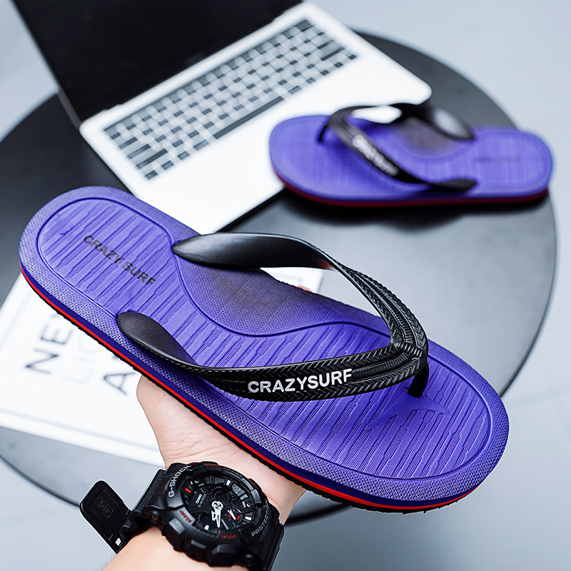 PUPUDA Papuci ușori pentru bărbați, papuci de vară, confortabili, șlapi pentru bărbați, pantofi de plajă, anti-alunecare, pentru bărbați, pantofi clasici pentru bărbați, de bună calitate.