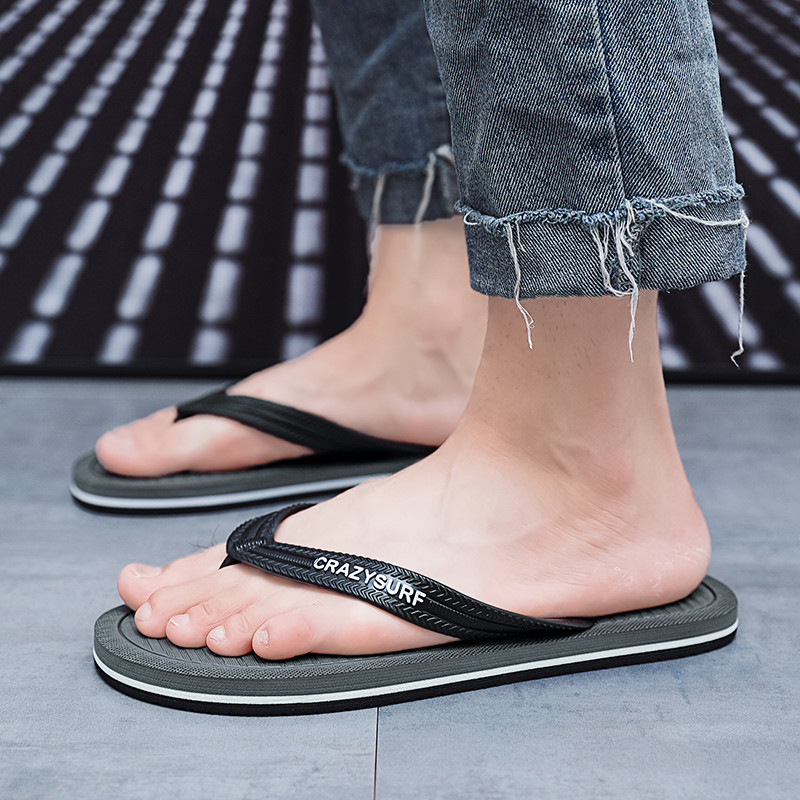 PUPUDA Papuci ușori pentru bărbați, papuci de vară, confortabili, șlapi pentru bărbați, pantofi de plajă, anti-alunecare, pentru bărbați, pantofi clasici pentru bărbați, de bună calitate.