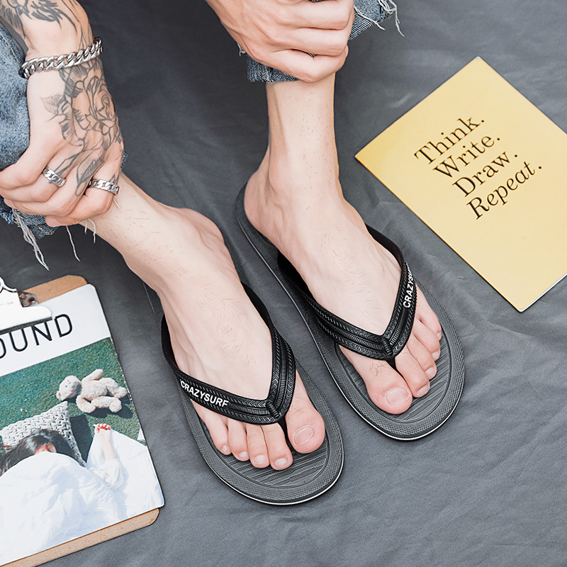 PUPUDA Papuci ușori pentru bărbați, papuci de vară, confortabili, șlapi pentru bărbați, pantofi de plajă, anti-alunecare, pentru bărbați, pantofi clasici pentru bărbați, de bună calitate.