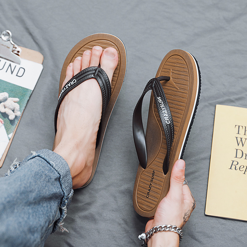 PUPUDA Papuci ușori pentru bărbați, papuci de vară, confortabili, șlapi pentru bărbați, pantofi de plajă, anti-alunecare, pentru bărbați, pantofi clasici pentru bărbați, de bună calitate.