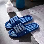 Ljetne muške jedne riječi ležerne papuče za ljubitelje mekog dna, protiv klizanja, otporne na habanje, kućne papuče koje se brzo suše, kupaonske papuče