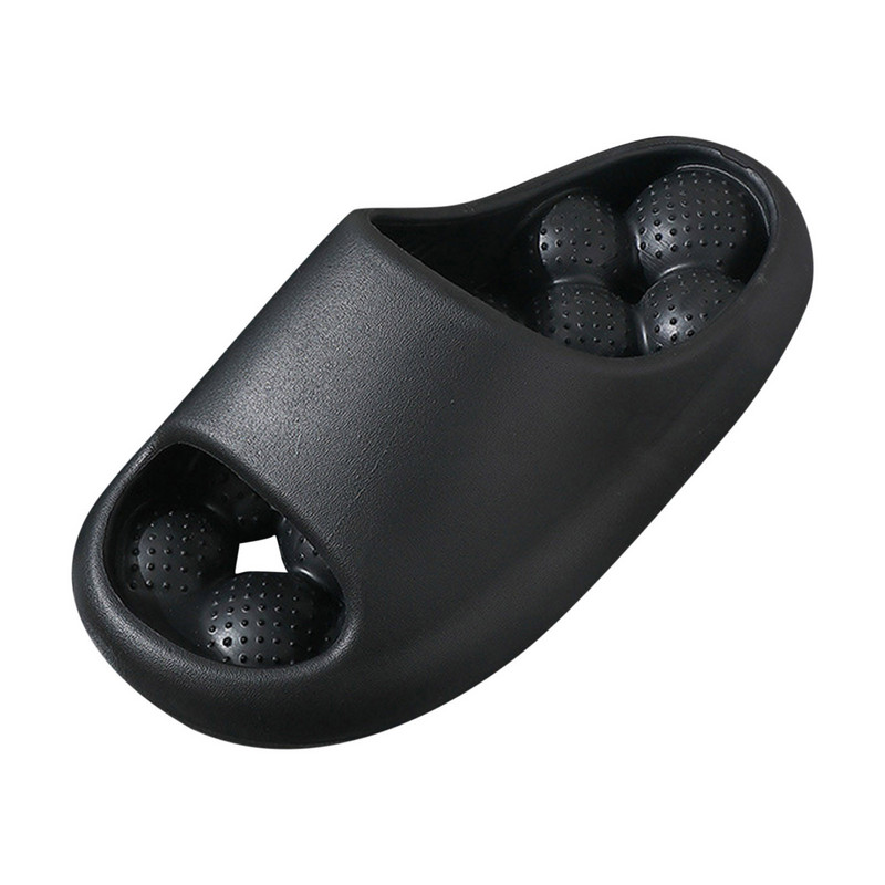 Minge de masaj practică, papuci cu talpă moale, cu scurgeri de baie, pentru plajă de vară, cu platformă groasă, antiderapante, pentru interior și exterior, papuci Тапочки