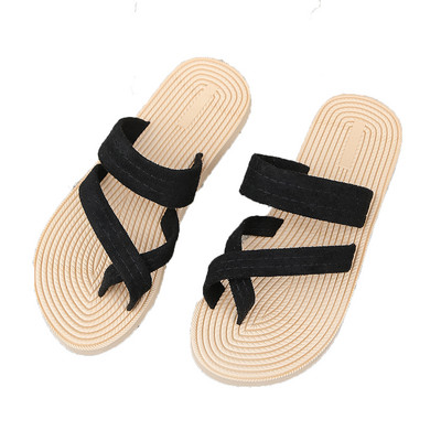 Sieviešu čības, grīdas, plakani apavi iekštelpām vasarā mājas čības Sieviešu čības Vairākas krāsas Ērts slidkalniņš Zapatos Mujer