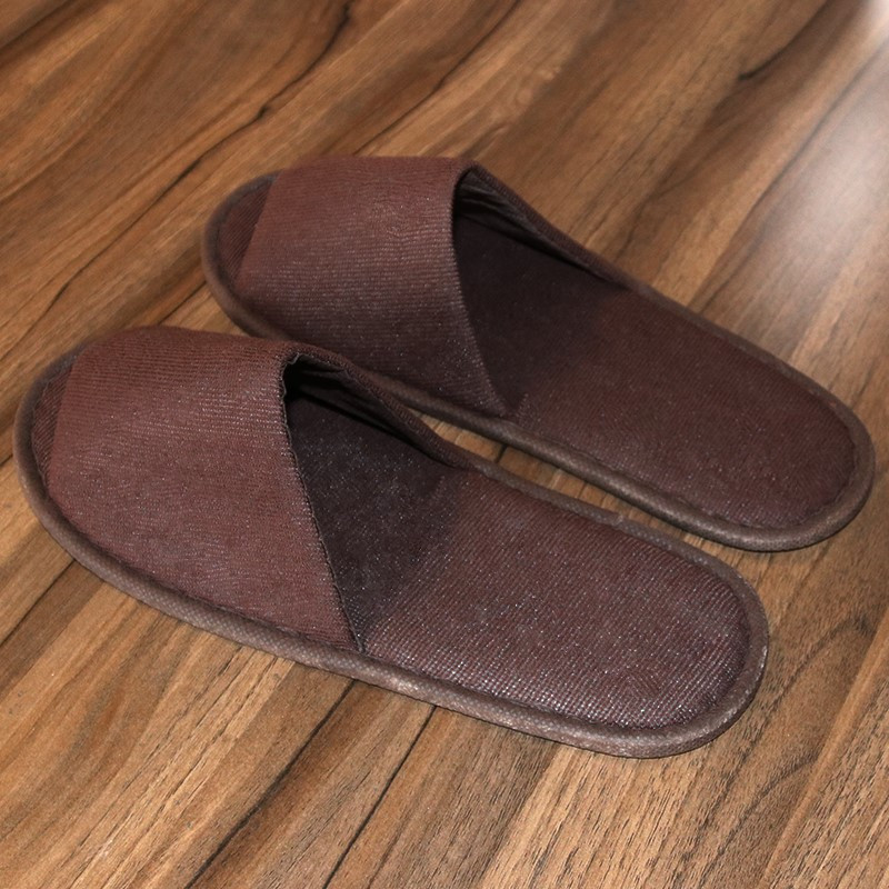 Eldobható papucsok Szállodai Utazási Vászonpapucsok Egészségügyi Party Otthoni Vendéghasználat Cipők Férfi Női Nyitott orrú Egyszínű Flip Flop