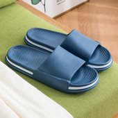 Ανδρικές καινούργιες παντόφλες ψηλότερες παντόφλες Καλοκαίρι Φορέστε οικιακά με χοντρή σόλα που δεν μυρίζουν τα πόδια Μαλακά σανδάλια και παντόφλες με μαλακή σόλα