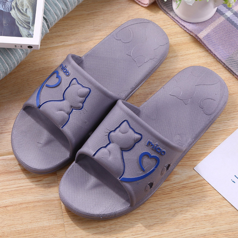Papuče s mekim potplatom Ljetna plaža Debela platforma s crtanim mačkama Neklizajuće šuplje papuče s curenjem vode Kućne papuče s platformom Tapočki