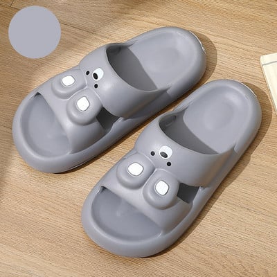 2023. Ljetne neklizajuće japanke papuče muške zatvorene vanjske crtane zečeve debele potplate neklizajuće udobne papuče tapočki