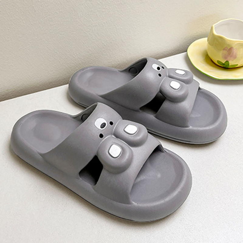 2023. Ljetne neklizajuće japanke papuče muške zatvorene vanjske crtane zečeve debele potplate neklizajuće udobne papuče tapočki