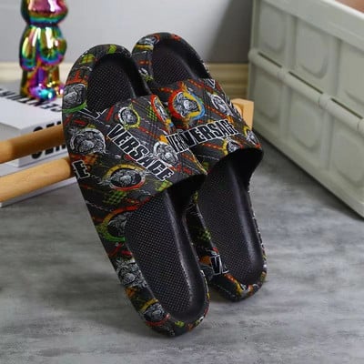 Muške ljetne jedne riječi ležerne papuče za ljubitelje mekanog dna protiv klizanja kućne ležerne papuče kupaonske papuče modne papuče za plažu