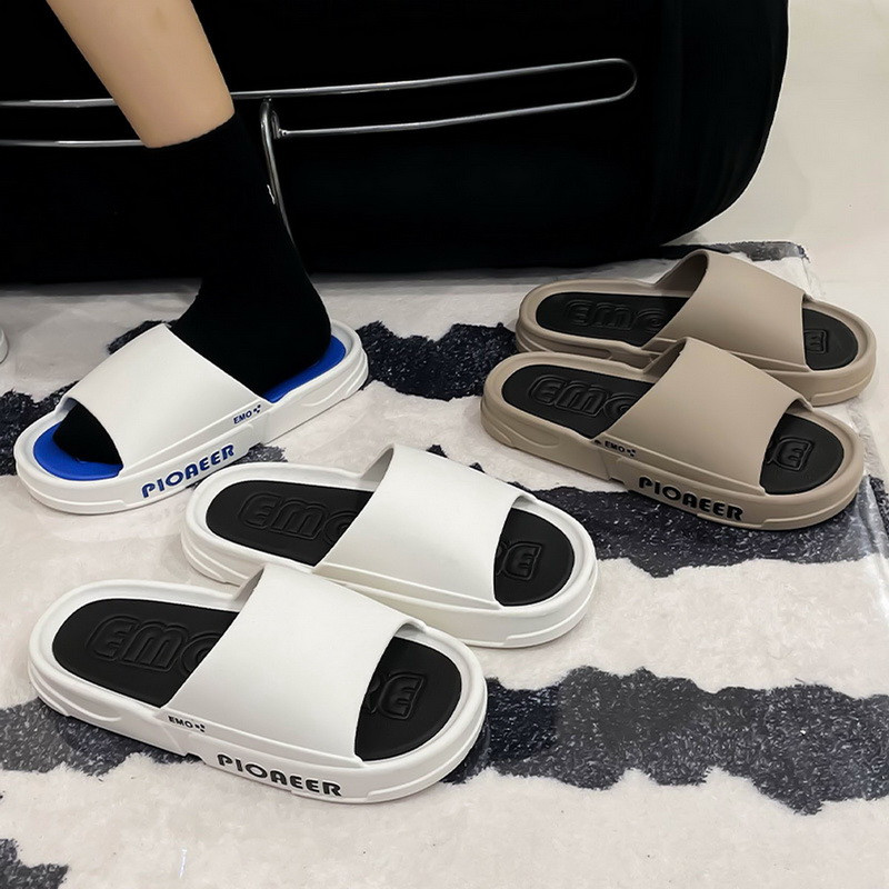 Ljetne nove muške papuče Kućne sobne tobogane Kupaonske neklizajuće japanke Sandale za par s platformom Žene Muškarci Sobne tobogane