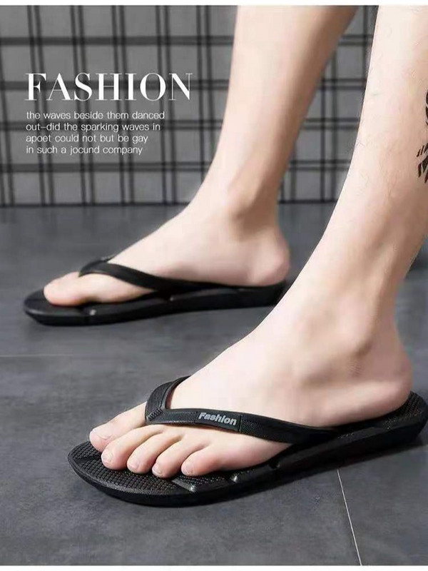 Muške papuče Big Size Riblja kost Mop Wave Massage Bottom Summer Beach Cool Mop Soft Bottom Sobne papuče otporne na habanje