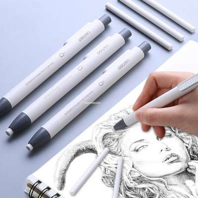 Nyomós behúzható ceruza radír javító kellékek Automatikus kreatív ceruza gumi író iskolai diákkellékek írószerek