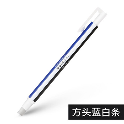 1vnt Tombow MONO Zero mechaninis trintukas Daugkartinio rašiklio formos eskizų piešimas Blizgios gumos preso tipas Mokyklinės raštinės reikmenys