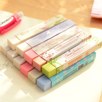 Γόμα 1 τεμ. Long strip Eraser Kawaii Stationery Eraser For Kids Novelty Cute Eraser Γράψιμο Σχέδιο Γόμες Σχολικά είδη γραφείου