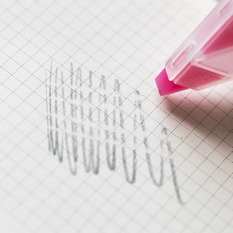 KOKUYO trokutasta gumica Multi Pastel Cookie Color Gumice za olovku Fine Art Drawing Sketch Japanska škola tiskanice A6879