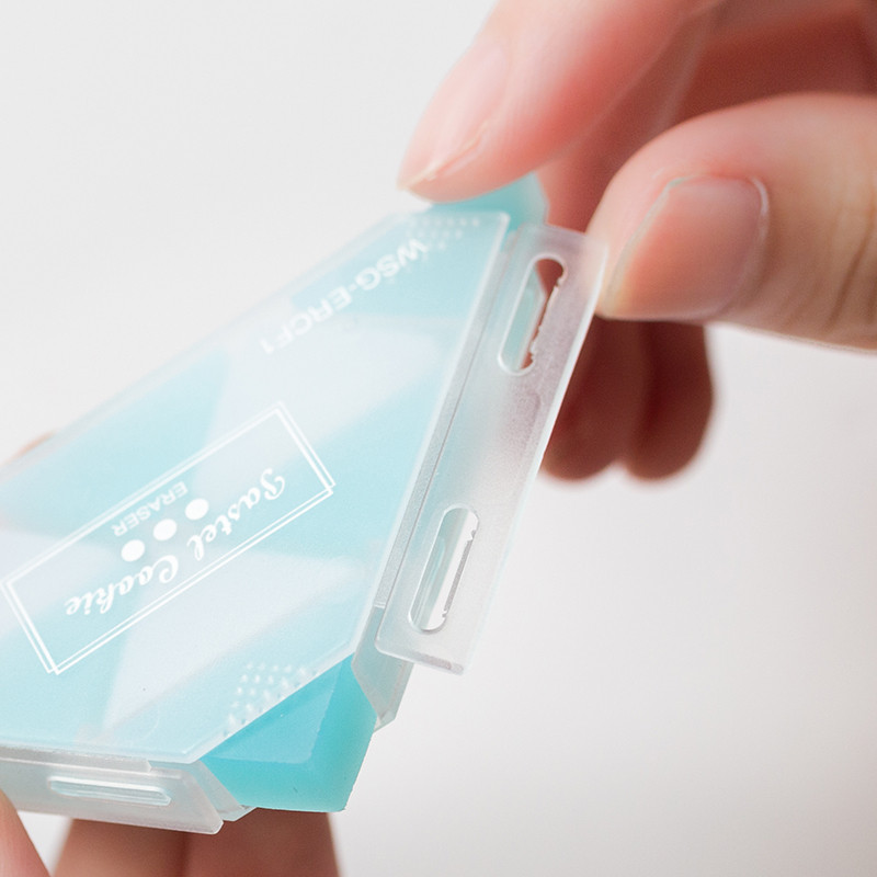 KOKUYO trokutasta gumica Multi Pastel Cookie Color Gumice za olovku Fine Art Drawing Sketch Japanska škola tiskanice A6879