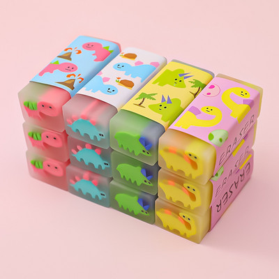 1 komad slatki kawaii kreativni dinosaur voće gumica gumeni pribor školski pribor novost lijepa gumica učeničke nagrade poklon