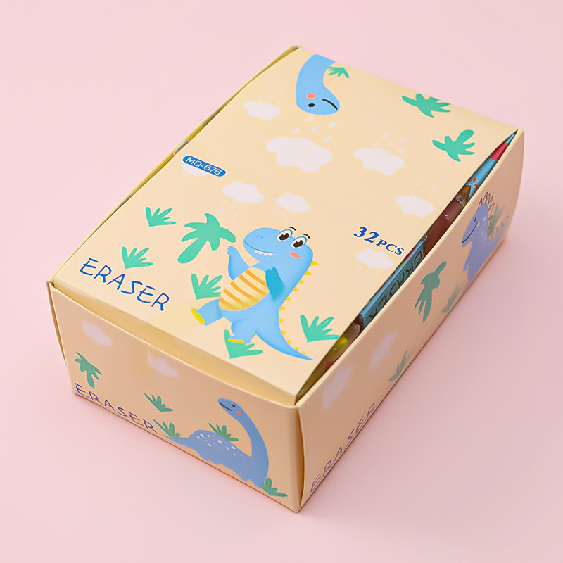 1 komad slatki kawaii kreativni dinosaur voće gumica gumeni pribor školski pribor novost lijepa gumica učeničke nagrade poklon