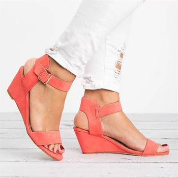 Νέα μόδα Casual Simple Wedge Γυναικεία Παπούτσια Γυναικεία σανδάλια Heightening Flat παπούτσια Γυναικεία πέδιλα 2022