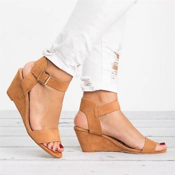 Νέα μόδα Casual Simple Wedge Γυναικεία Παπούτσια Γυναικεία σανδάλια Heightening Flat παπούτσια Γυναικεία πέδιλα 2022