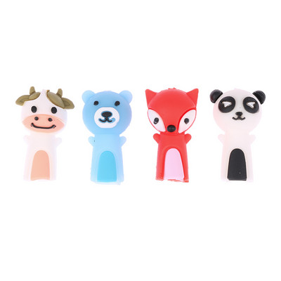 3/20PCS Erasers Pencil Top Eraser Caps Chisel Shape Pencil Eraser Toppers Student Painting Correction Supplies Χαρτικά