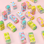 1 kom Lytwtw's 2B slatki dinosaurus mekane gumice za brisanje za djecu Gumene kawaii papirnice Školski uredski pribor Kreativno Jednostavno čišćenje Smiješno